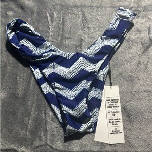 Bromelia swimwear Valentina Bikini bottoms Blue SzM UV 50+
